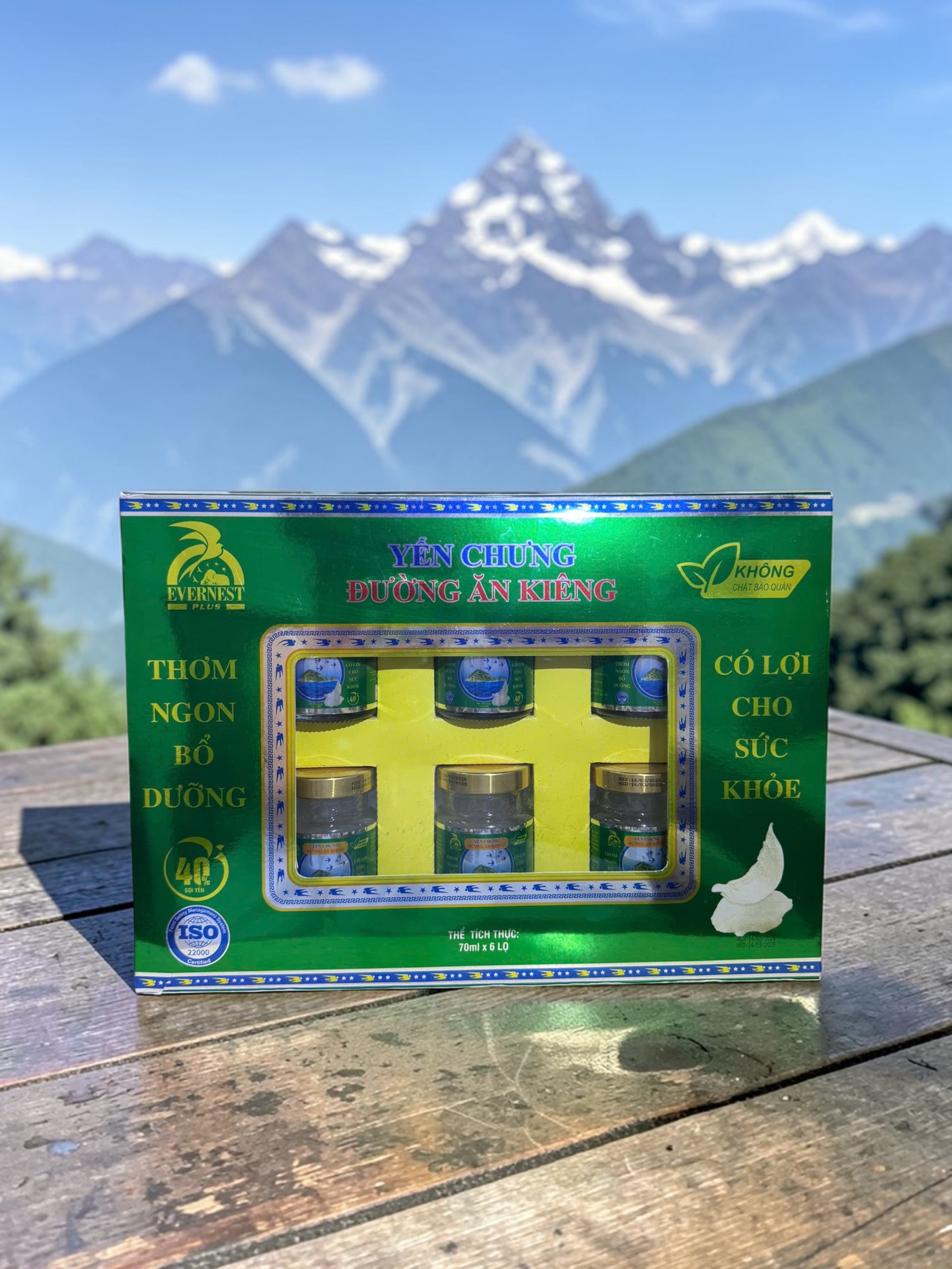 EVERNEST METALIZE - YẾN SÀO 40% ĐƯỜNG ĂN KIÊNG