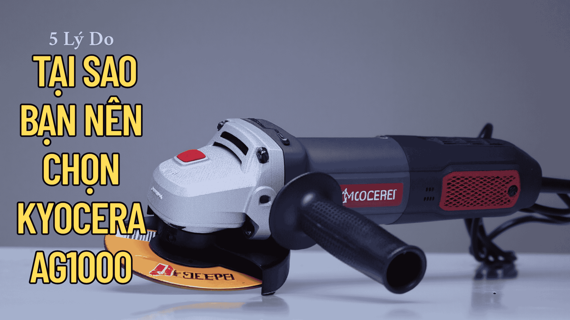 5 Lý Do Tại Sao Bạn Nên Chọn KYOCERA AG1000