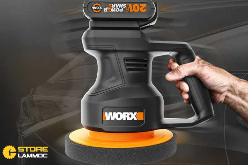 Đánh giá chi tiết máy đánh bóng pin Worx WX858.9