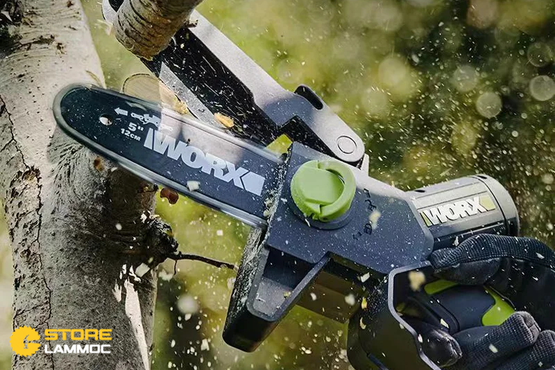 Đánh Giá Chi Tiết về Cưa Xích Pin Mini WORX WD331