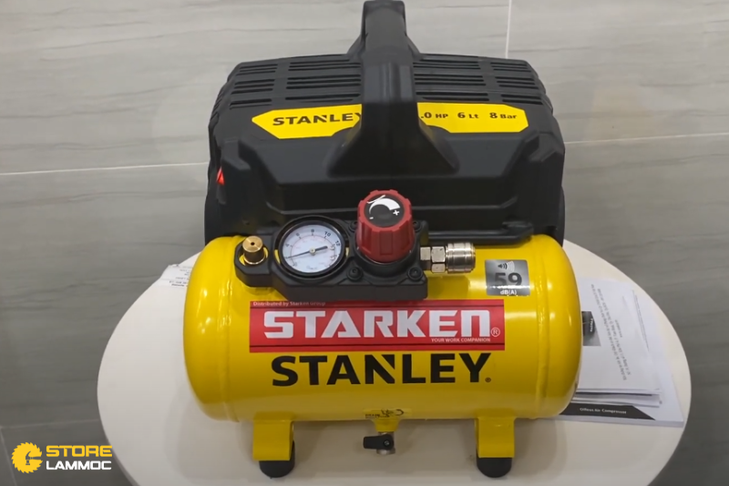Đánh Giá Máy Nén Khí Stanley DST100/8/6: Lựa Chọn Tuyệt Vời Cho DIY