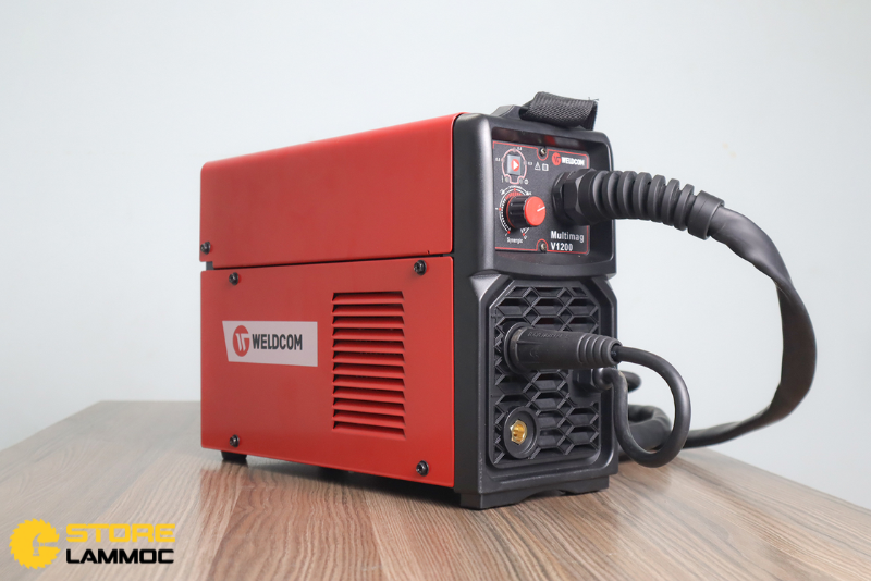 Đánh giá sản phẩm WELDCOM V1200: Máy hàn MIG mini chính hãng giá rẻ