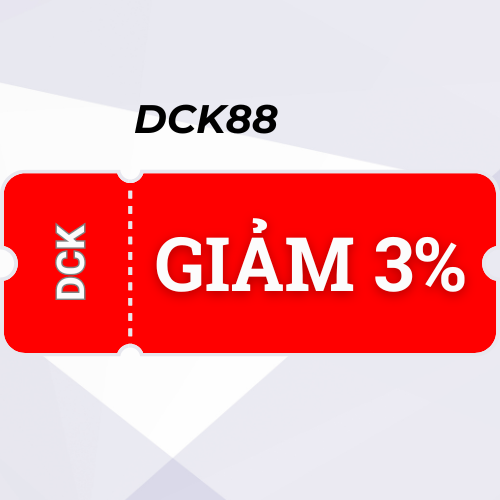 DCK - Giảm 3% cho tất cả sản phẩm