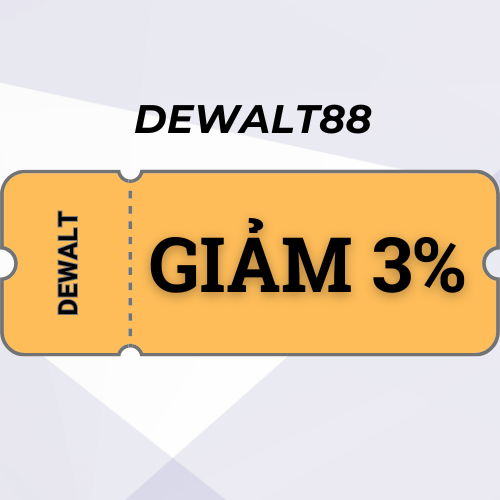 Dewalt - Giảm 3% cho tất cả sản phẩm