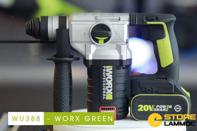 10 Lý Do Bạn Nên Chọn Máy Khoan Bê Tông Pin Worx WU388