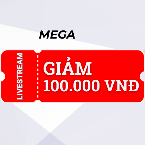 Livestream - Giảm 100k cho đơn hàng 2800k