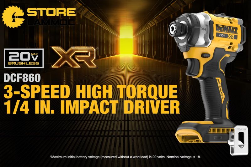 Máy Bắn Vít Dewalt DCF860: Khám Phá Bên Trong Công Cụ Mới