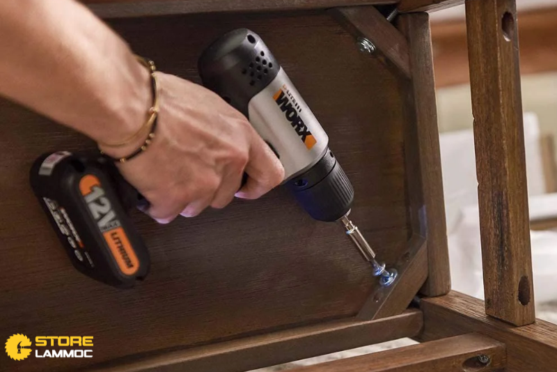 Máy khoan pin mini Worx: Lựa chọn tuyệt vời cho gia đình