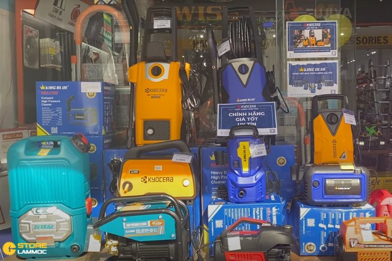 Máy rửa xe giá tốt, chất lượng cao đang có tại Store Làm Mộc