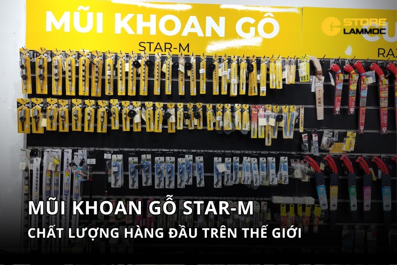 Tại sao mũi khoan gỗ Star-M chất lượng hàng đầu trên thế giới