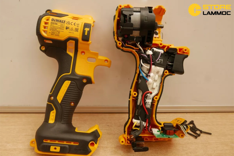 Cách sửa chữa máy khoan pin Dewalt DCD796 bị hỏng truyền động
