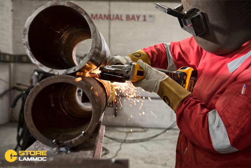 Đánh giá chi tiết máy mài góc pin Dewalt DCG405FN