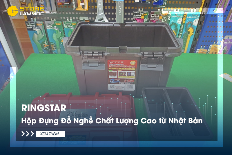 Ringstar - Hộp Đựng Đồ Nghề Chất Lượng Cao từ Nhật Bản