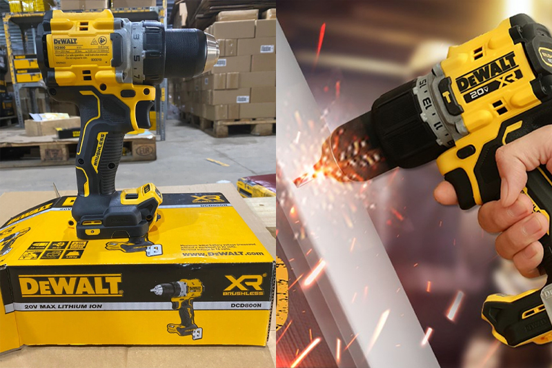 Tư vấn chọn mua 2 dòng máy khoan pin Dewalt DCD805N và DCD800N