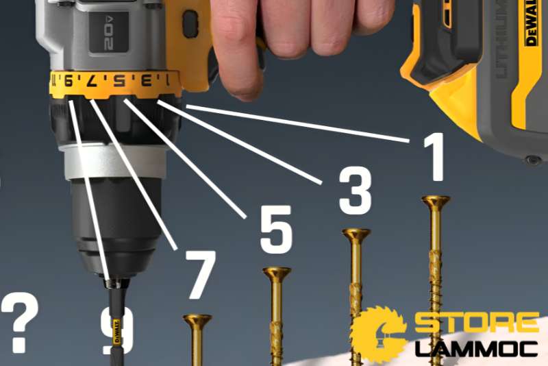 Tìm hiểu về tính năng cấp trượt trên máy khoan pin Dewalt