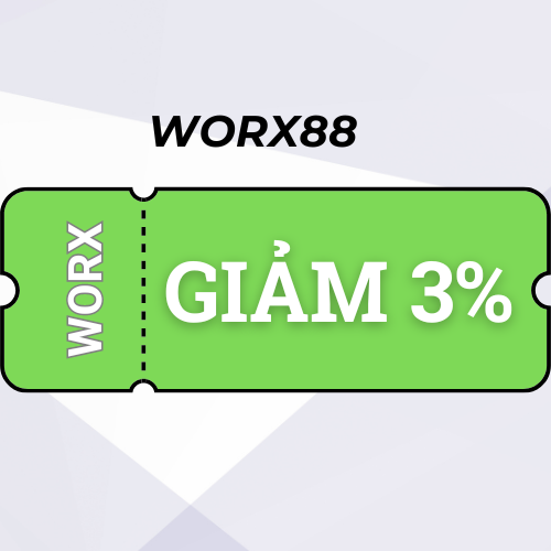 Worx - Giảm 3% cho tất cả sản phẩm