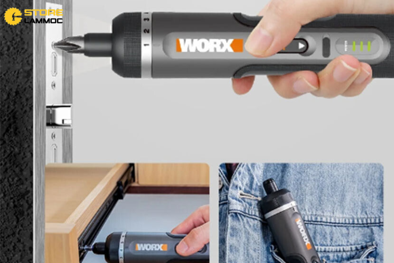 Worx WX242: Đánh Giá và Khui Hàng Từ A đến Z