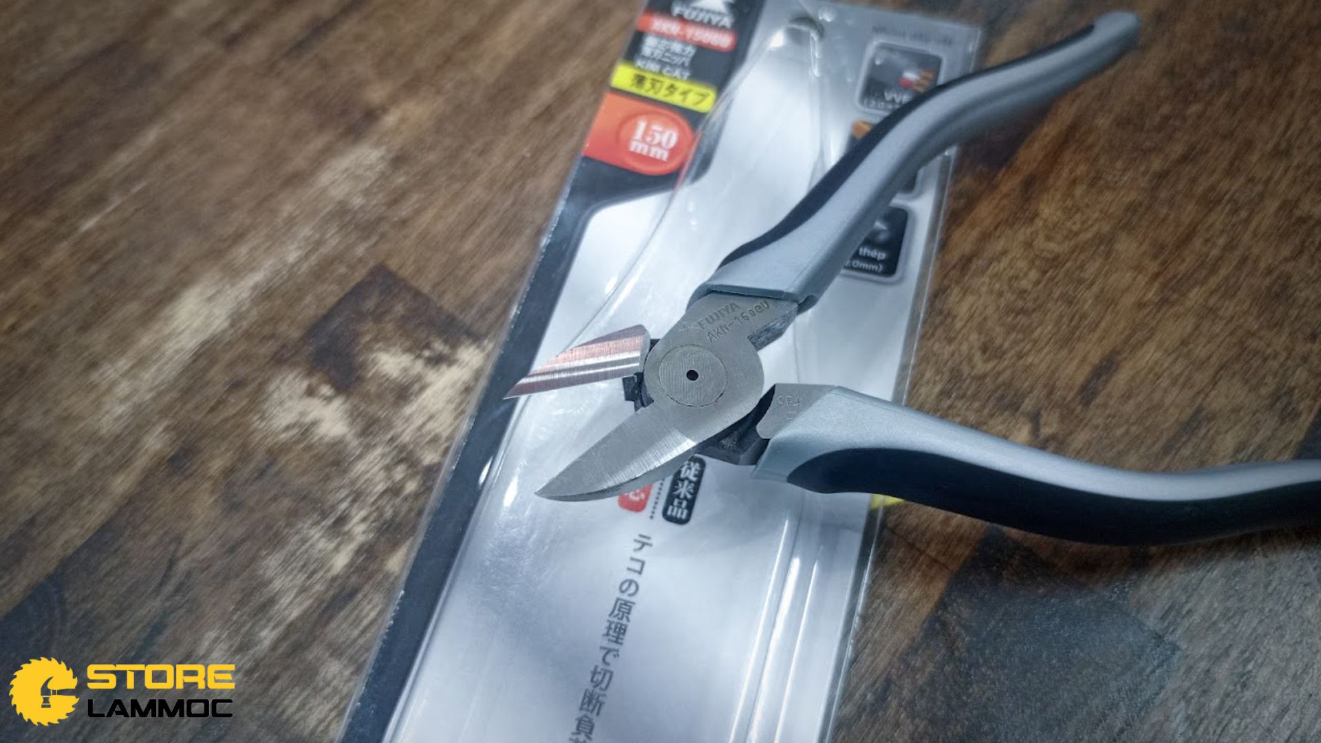 Kìm cắt phẳng 150mm mã mới dòng GU Fujiya