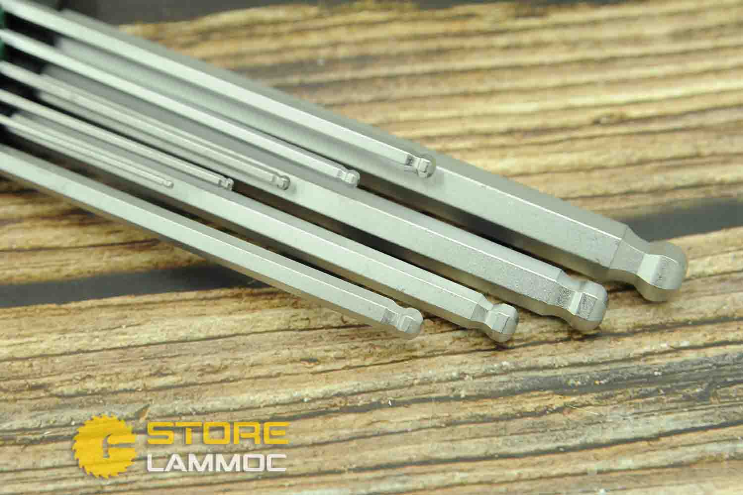 Bộ lục giác đầu bi Sata 09101A loại dài 9 chi tiết