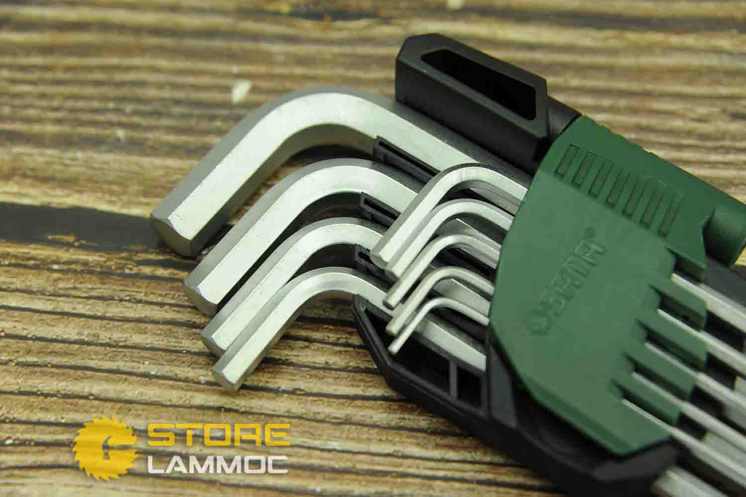 Bộ lục giác đầu bi Sata 09101A loại dài 9 chi tiết