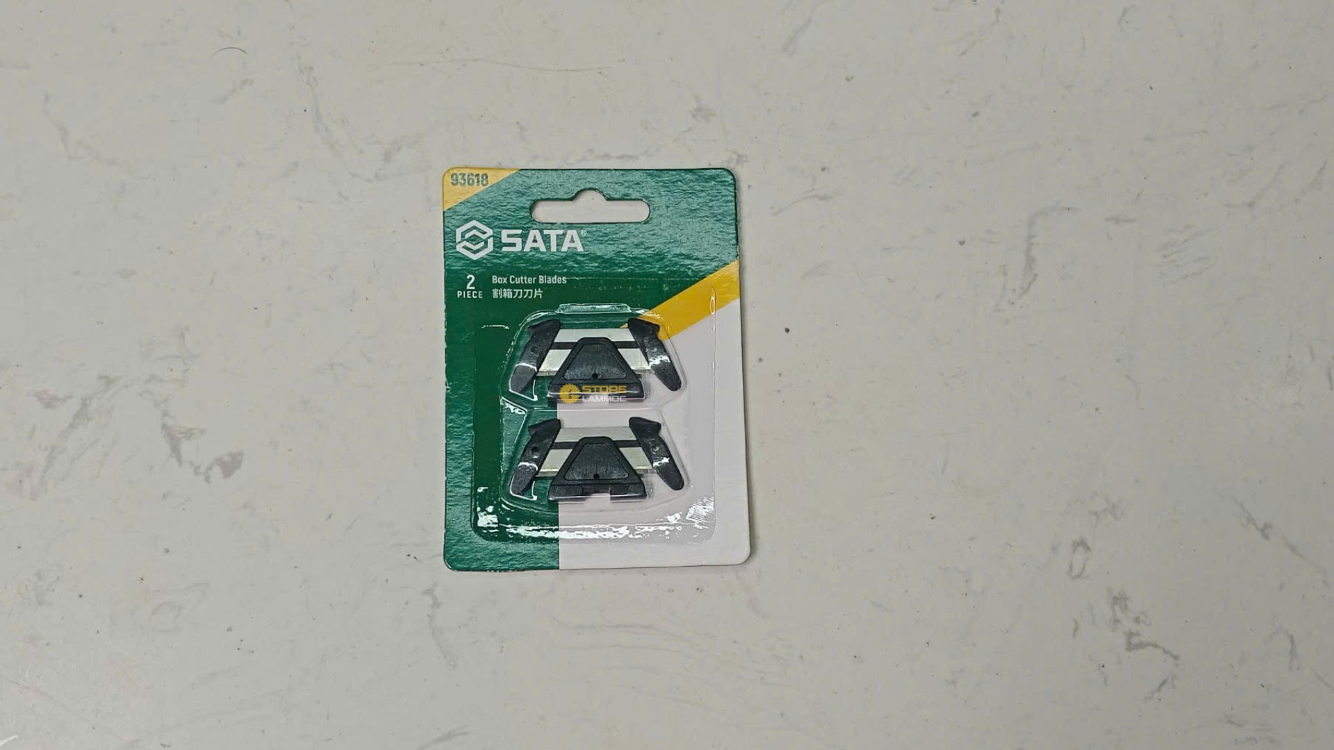 Bộ lưỡi dao cắt hộp (bộ 2 cái) Sata 93618 