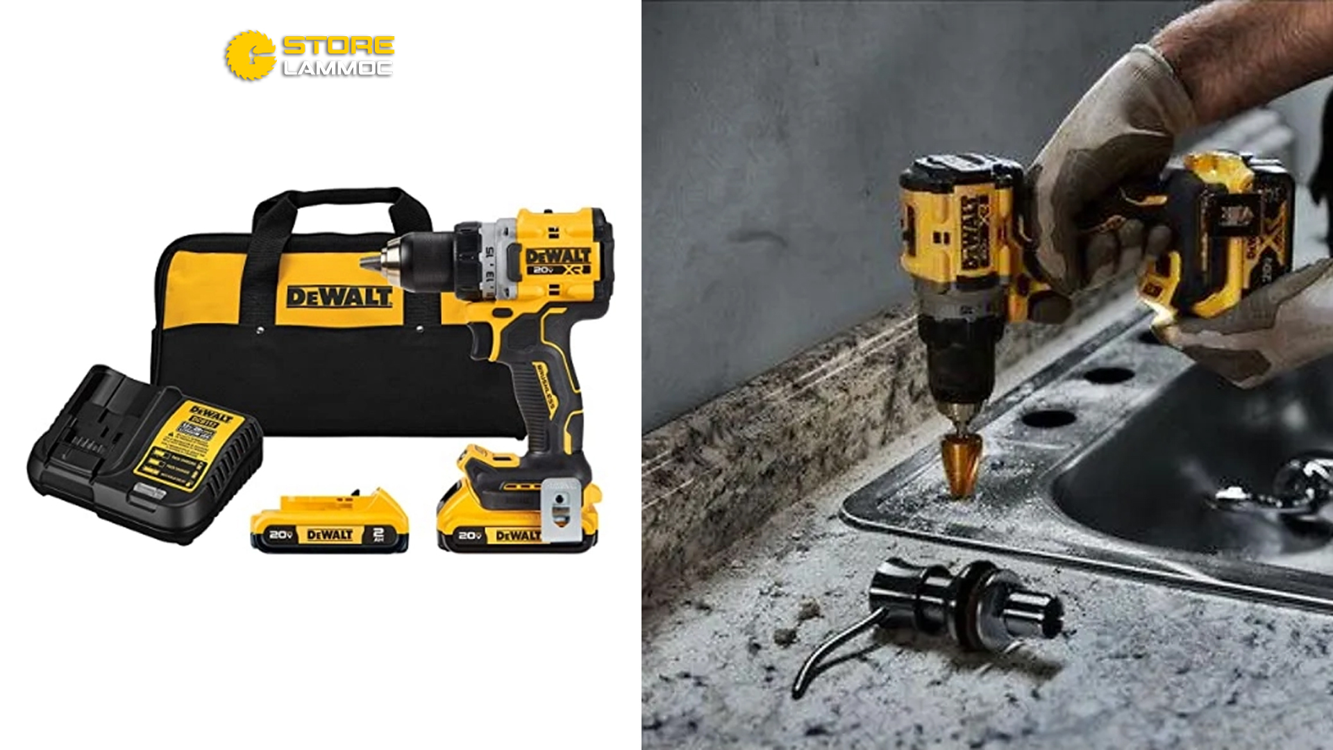 Máy khoan pin DeWALT DCD800