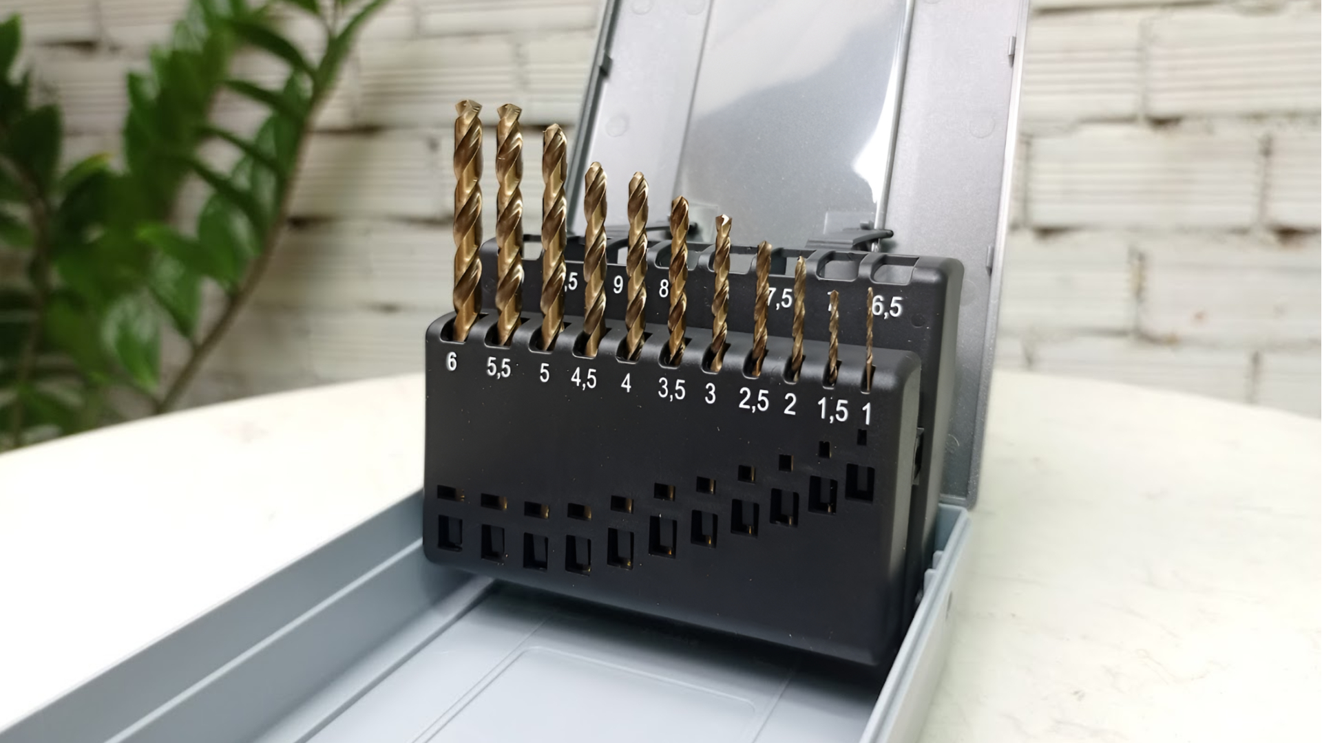 Bộ mũi khoan hợp kim 19 chi tiết HSSE-Co5 Ruko 215214RO