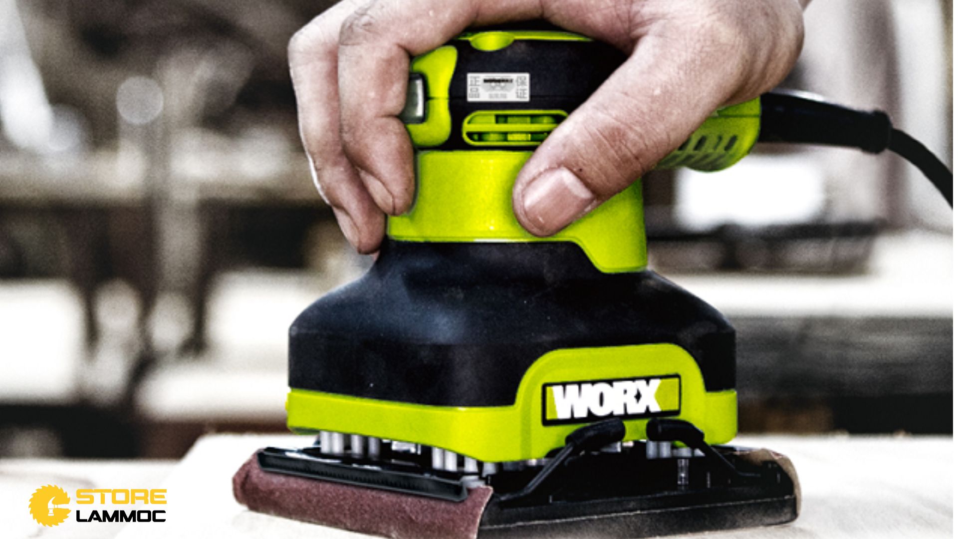 Các Lưu Ý Khi Sử Dụng Máy Chà Nhám Worx