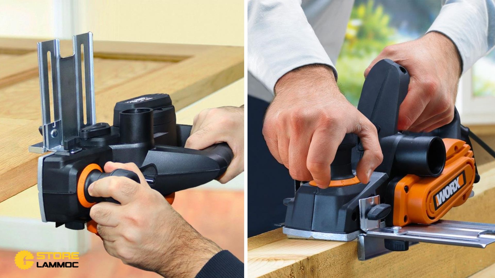 Các Tính Năng Chính của Máy Bào Gỗ Cầm Tay Worx