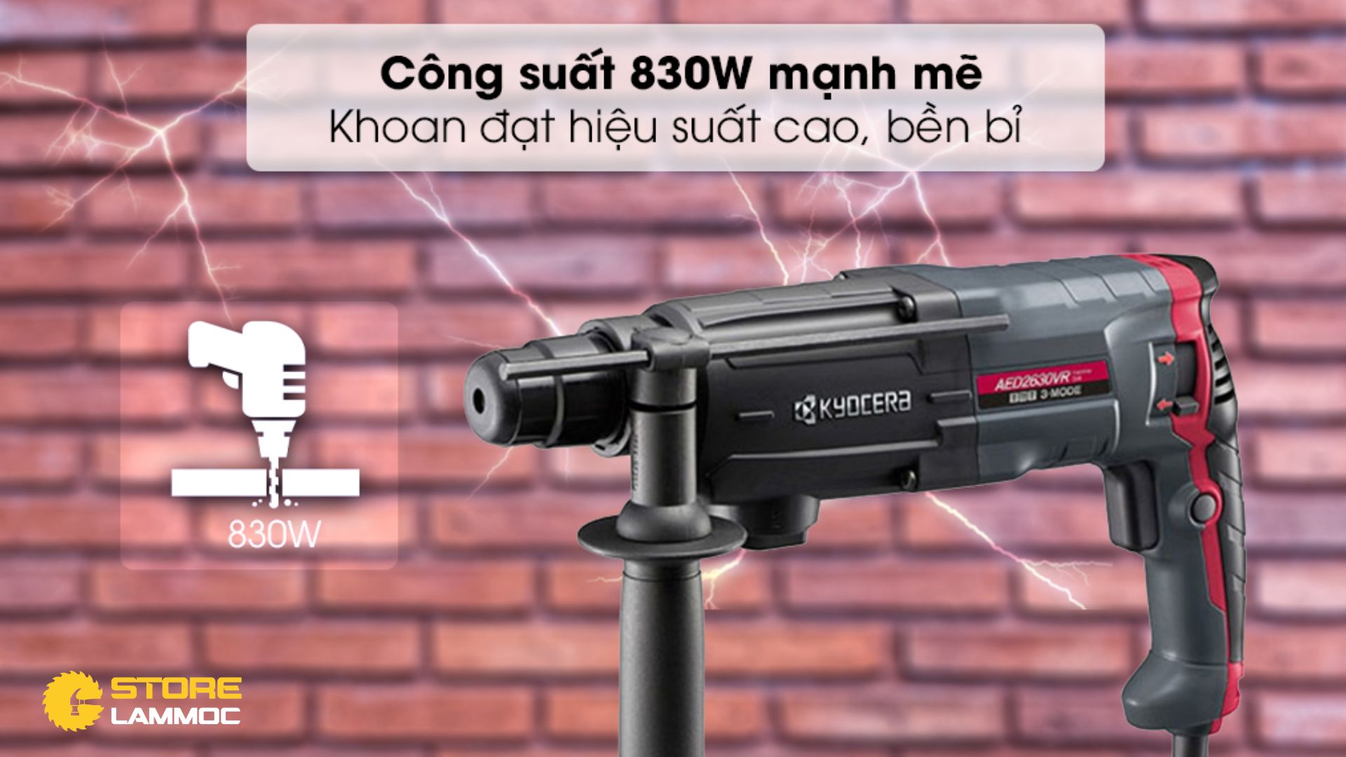 Các Tính Năng Nổi Bật Của Máy Khoan Cầm Tay Kyocera