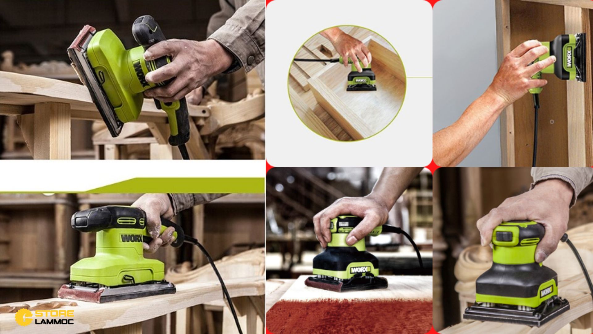 Cách Sử Dụng Máy Chà Nhám Worx Đúng Cách