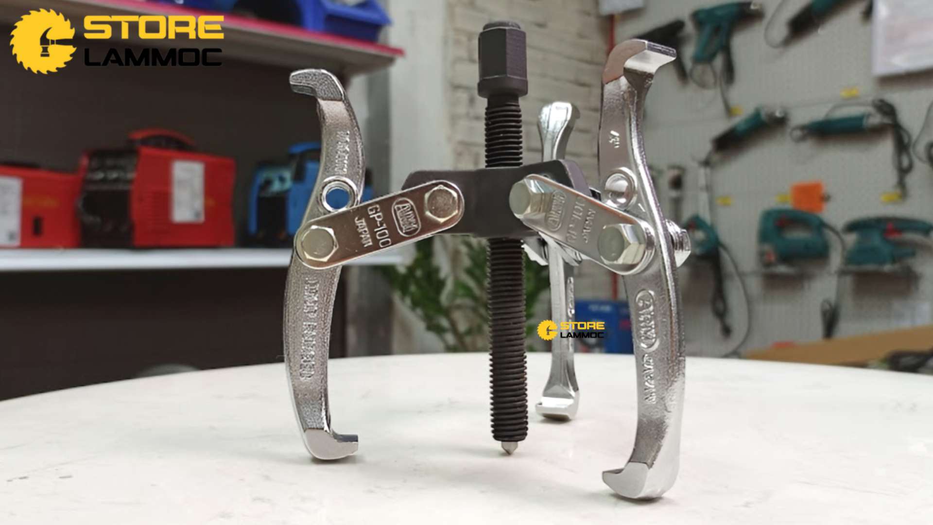 Cảo 3 chấu 4inch Arm GP3-100