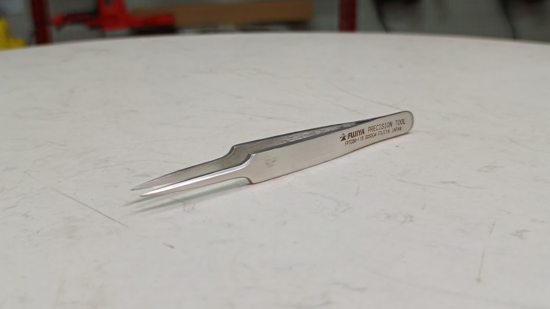 Cây nhíp kỹ thuật tĩnh điện mũi thẳng Fujiya FPT03A-115