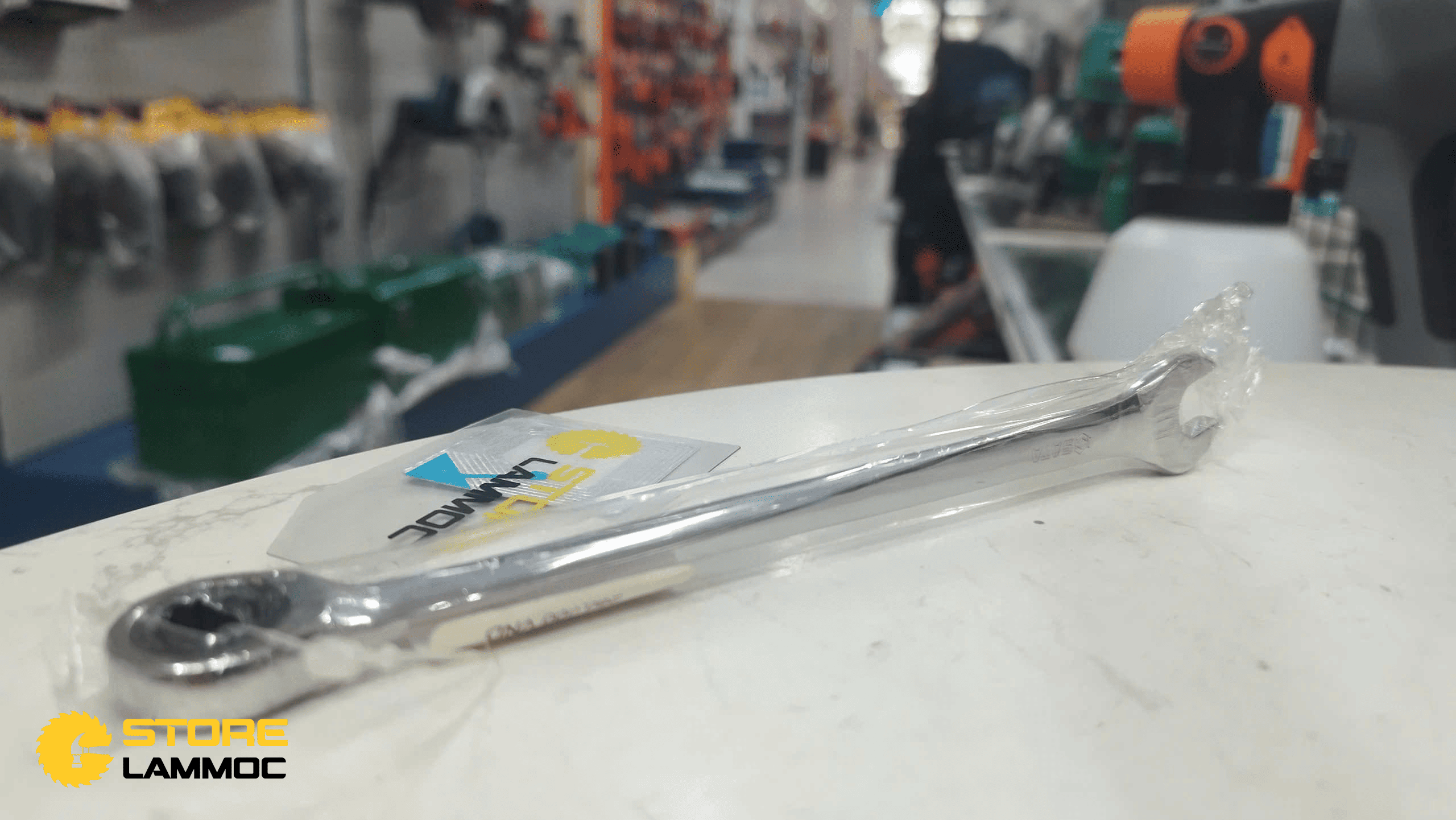 Cờ lê vòng miệng tay đòn tự động X-Beam 13mm, thép crom Sata 46306
