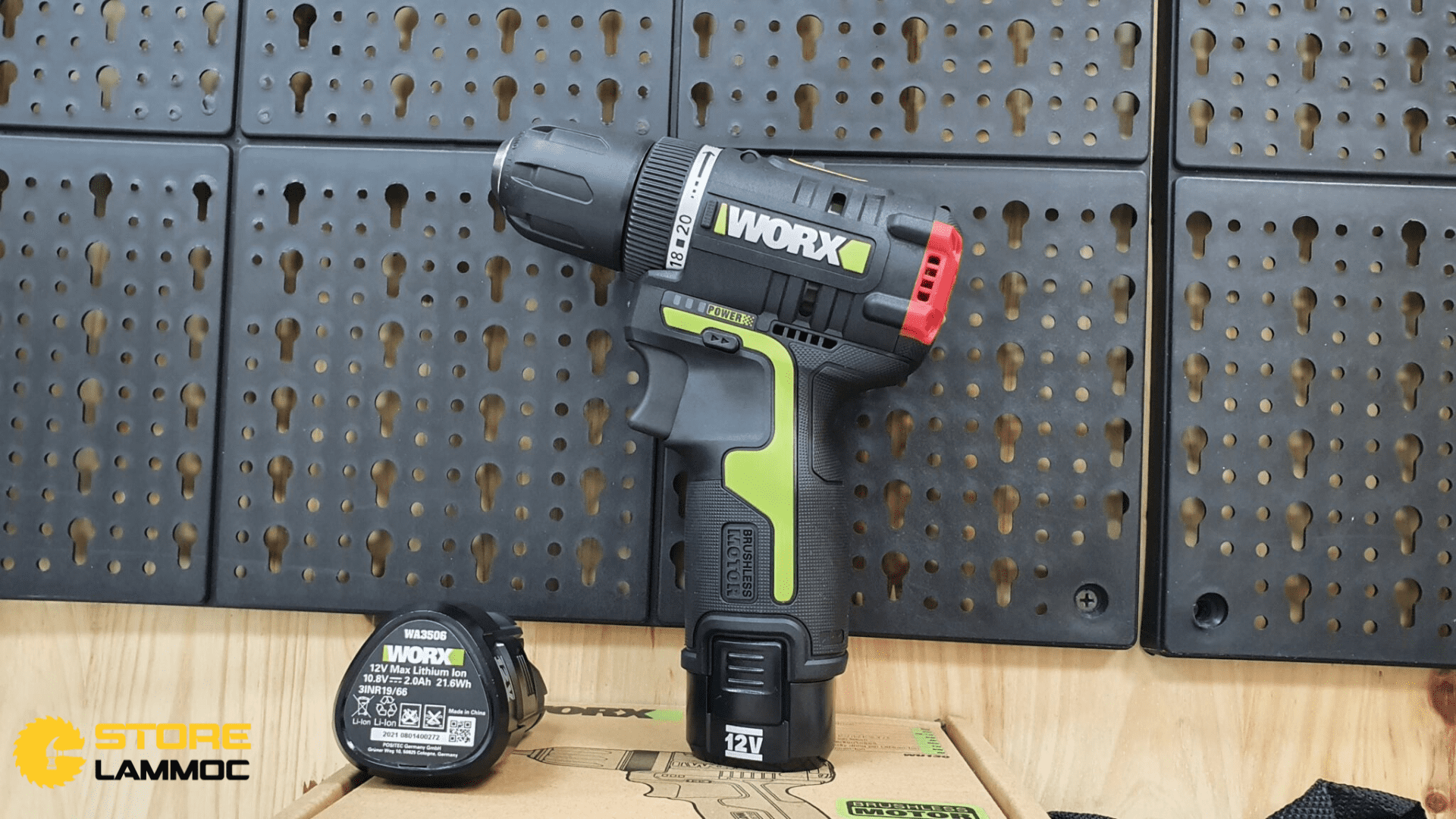 Đặc điểm nổi bật của máy pin Worx 12V