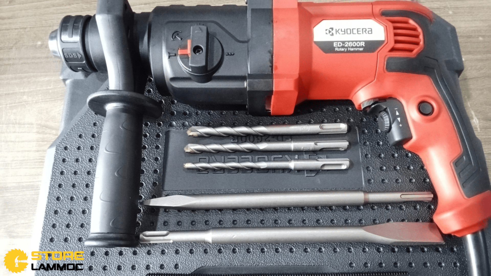 Đánh giá máy khoan búa Kyocera ED-2600R