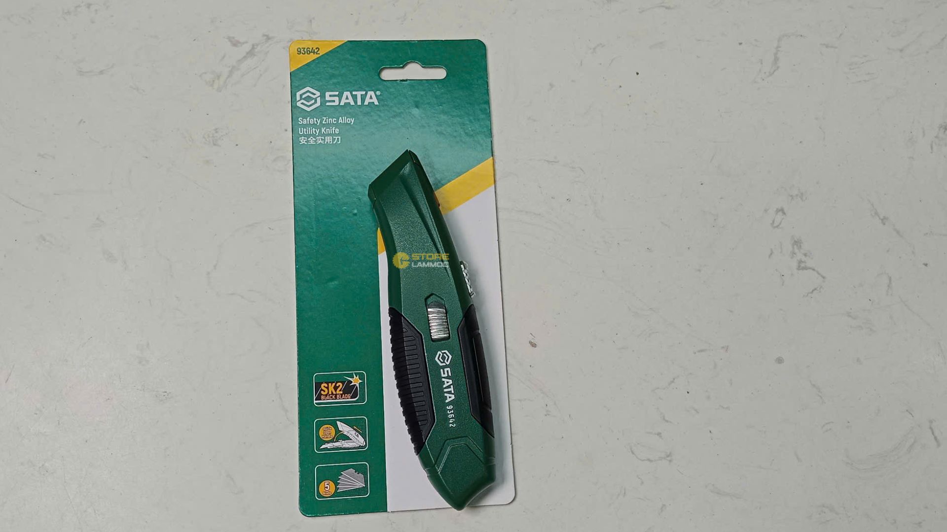 Dao rọc giấy (kèm 5 lưỡi) Sata 93642 