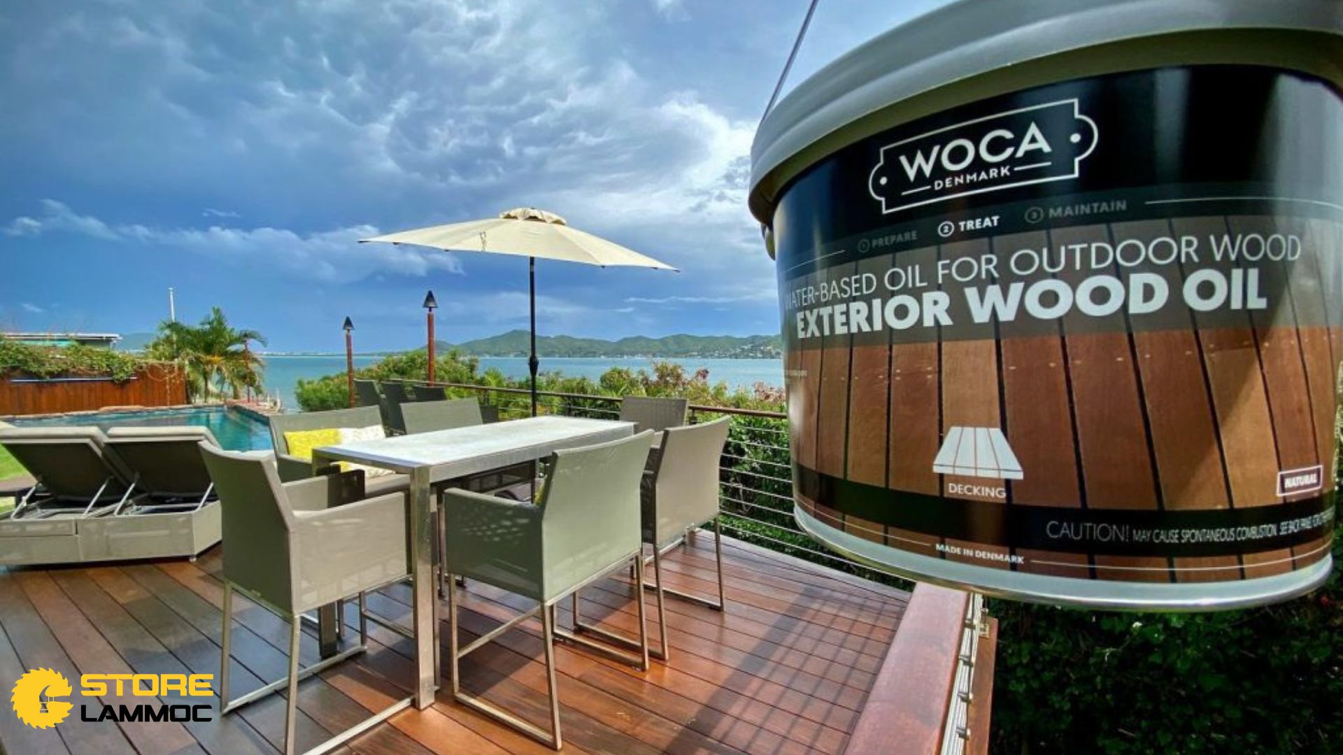 Dầu lau gỗ Woca