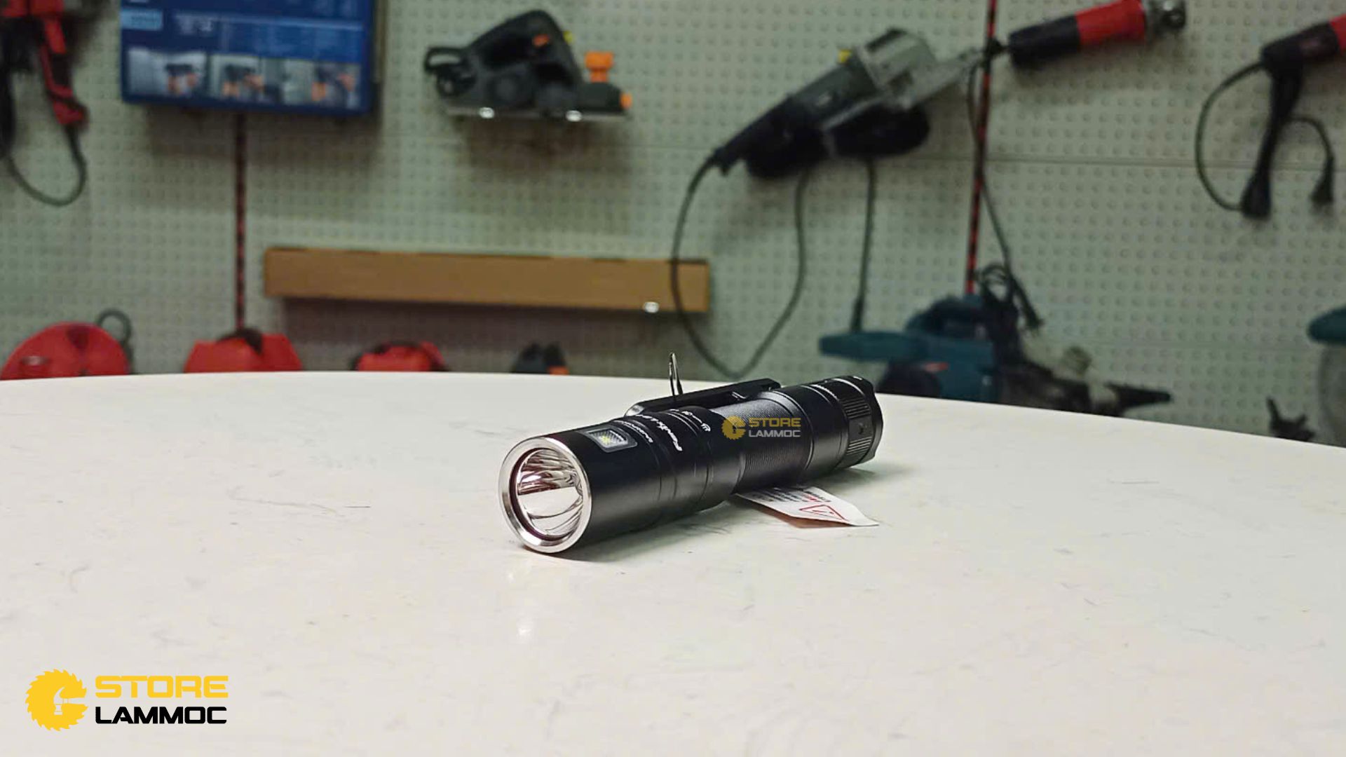 Đèn pin mini 600Lm LED chính và LED phụ pin 800mAh LD12R