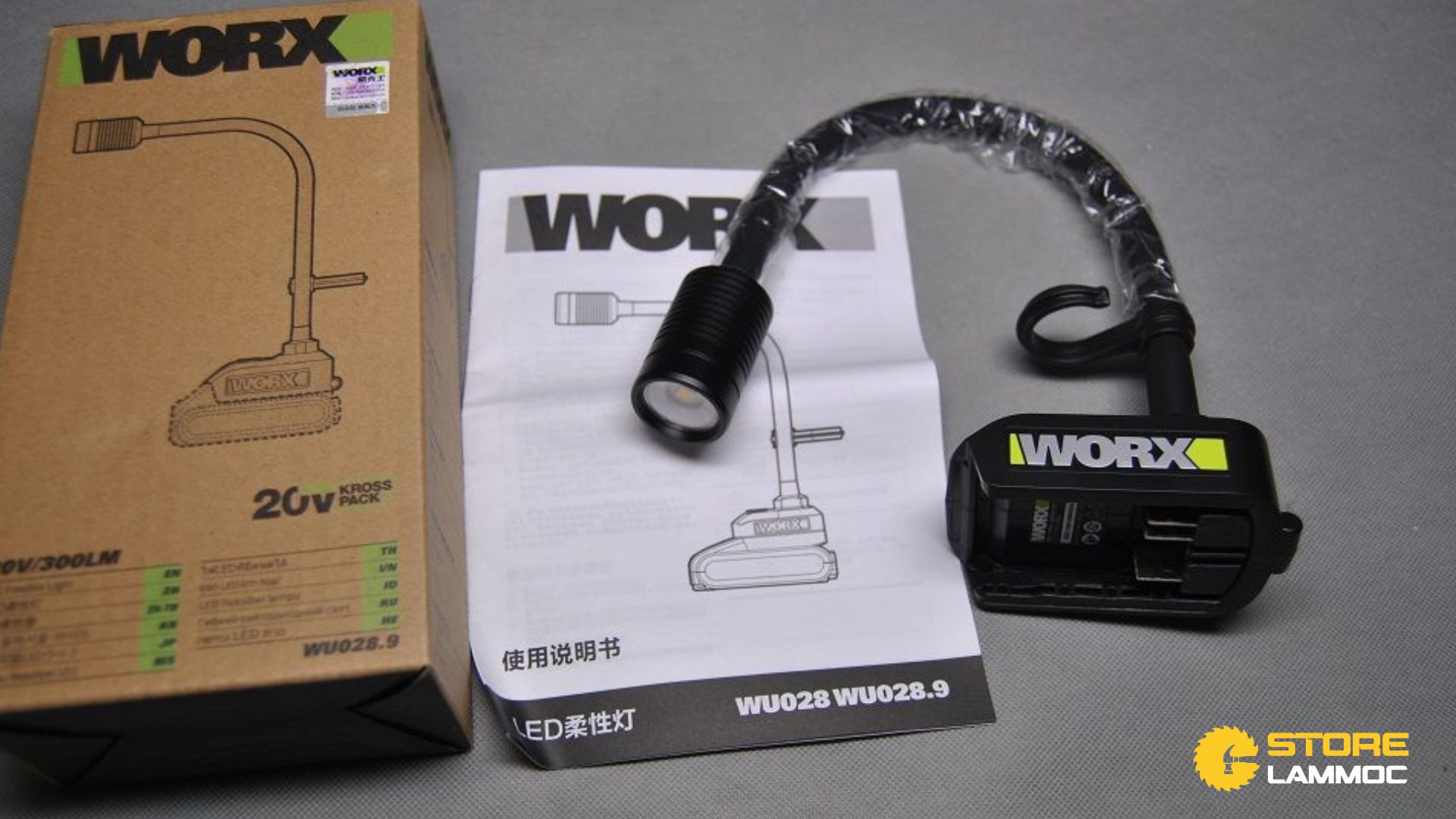 Đèn Pin Worx