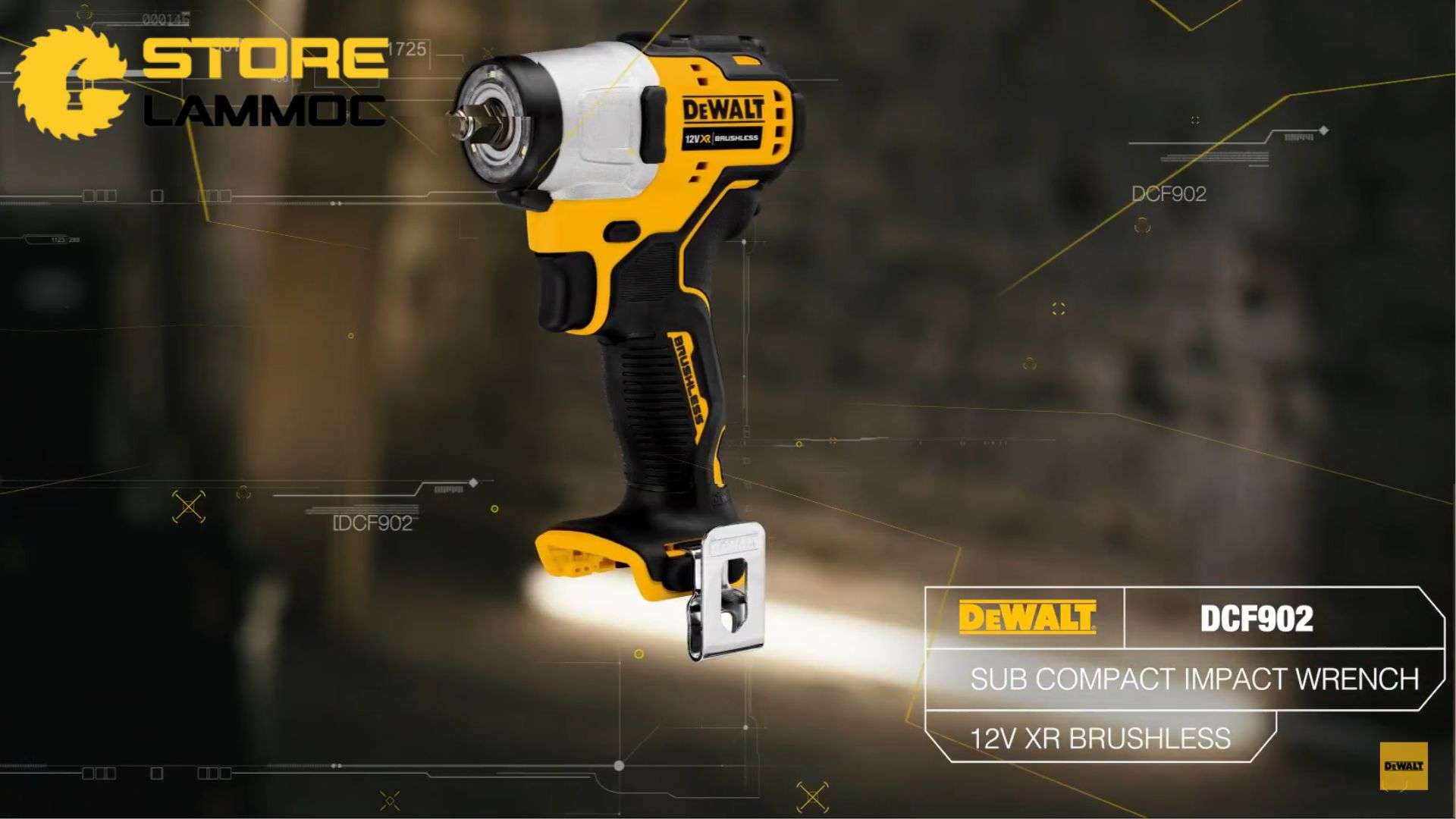 Máy Bắn Bu Lông Dewalt DCF902
