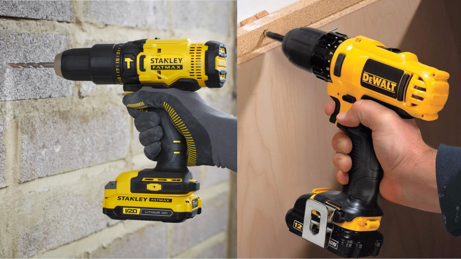 Dewalt vs. Stanley Cuộc đọ sức cuối cùng của các dụng cụ cầm tay!