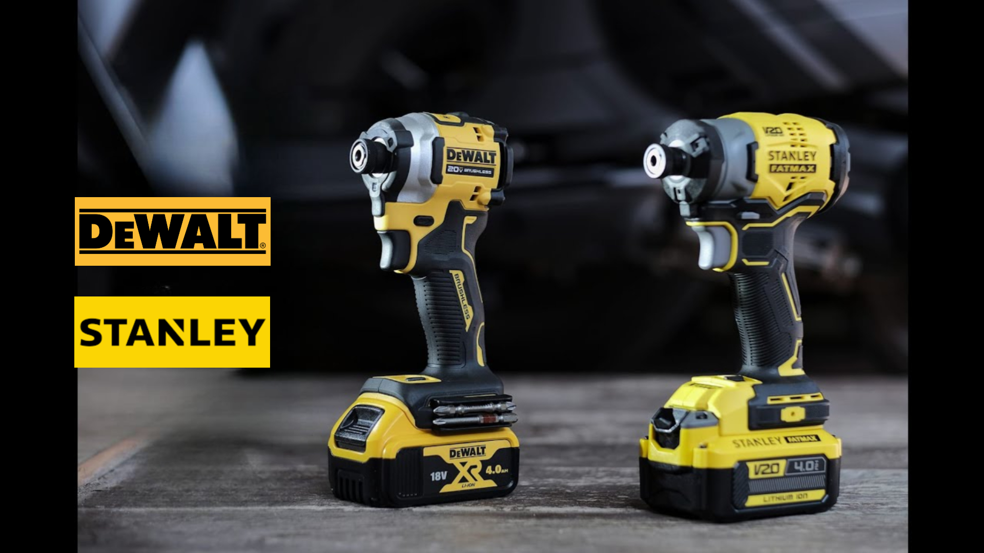 Dewalt vs. Stanley Cuộc đọ sức cuối cùng của các dụng cụ cầm tay!