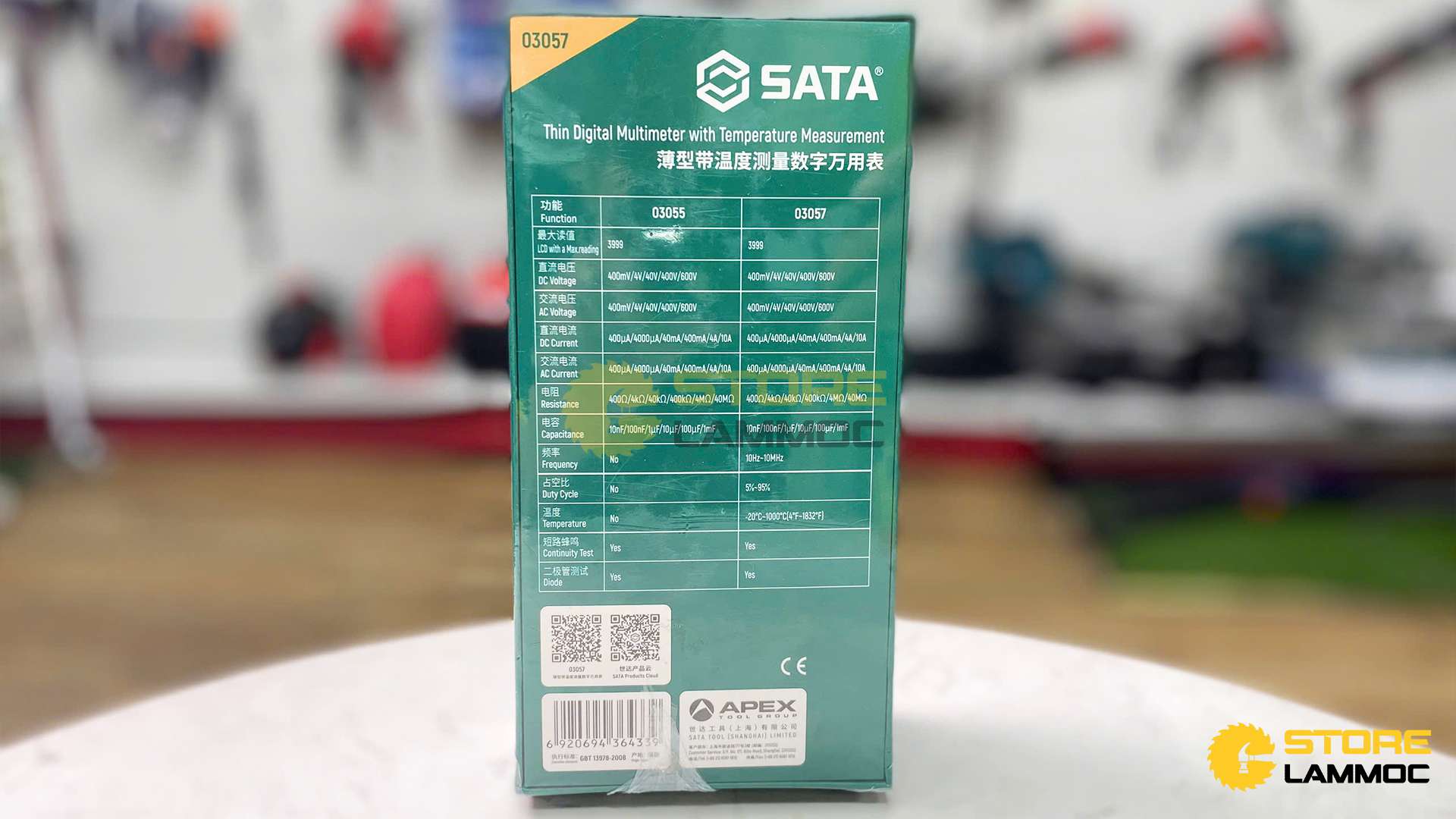 Đồng hồ đa năng 1.5V/10A Sata 03057