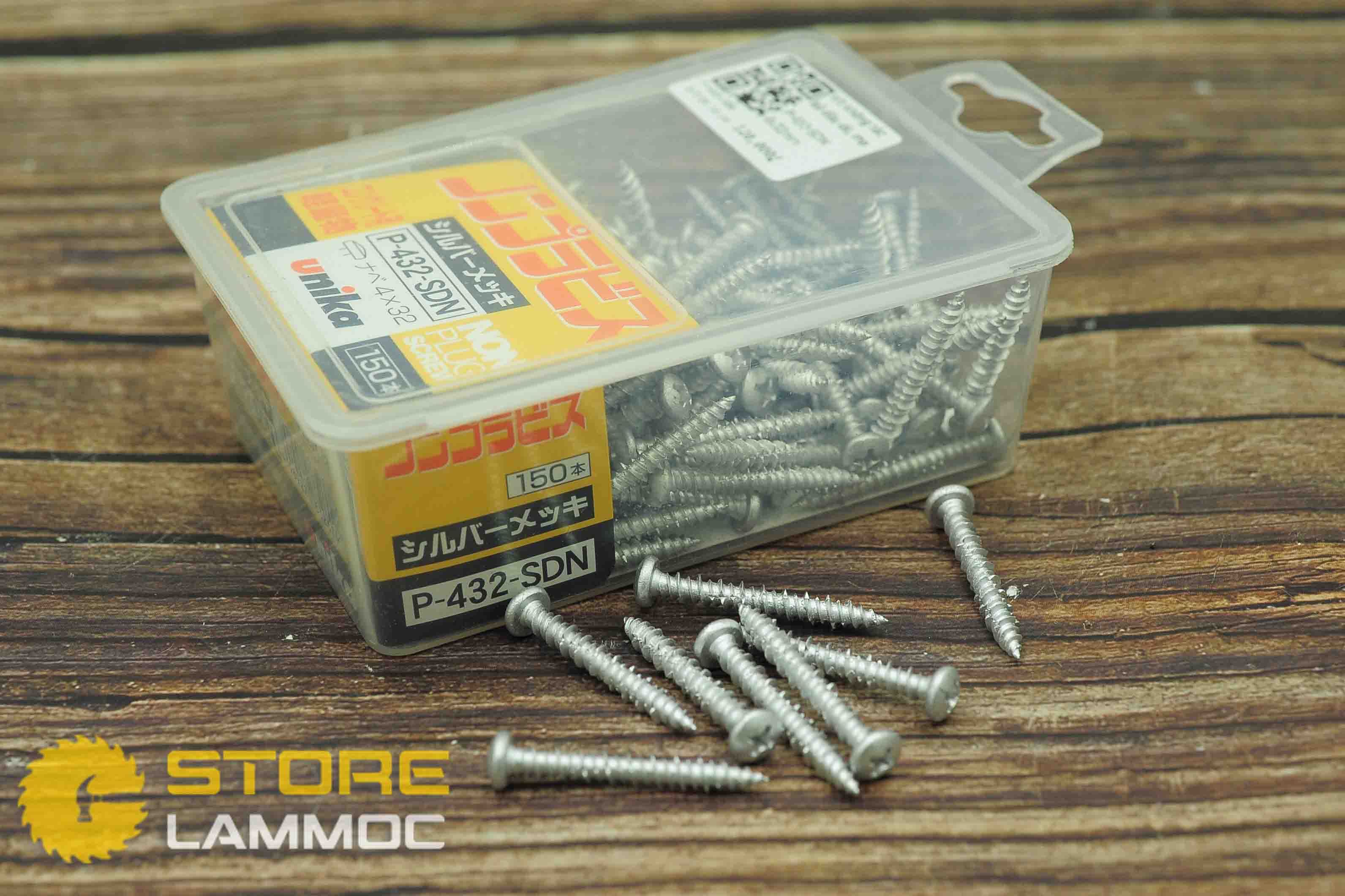 Vít không tắc kê đầu dù Unika