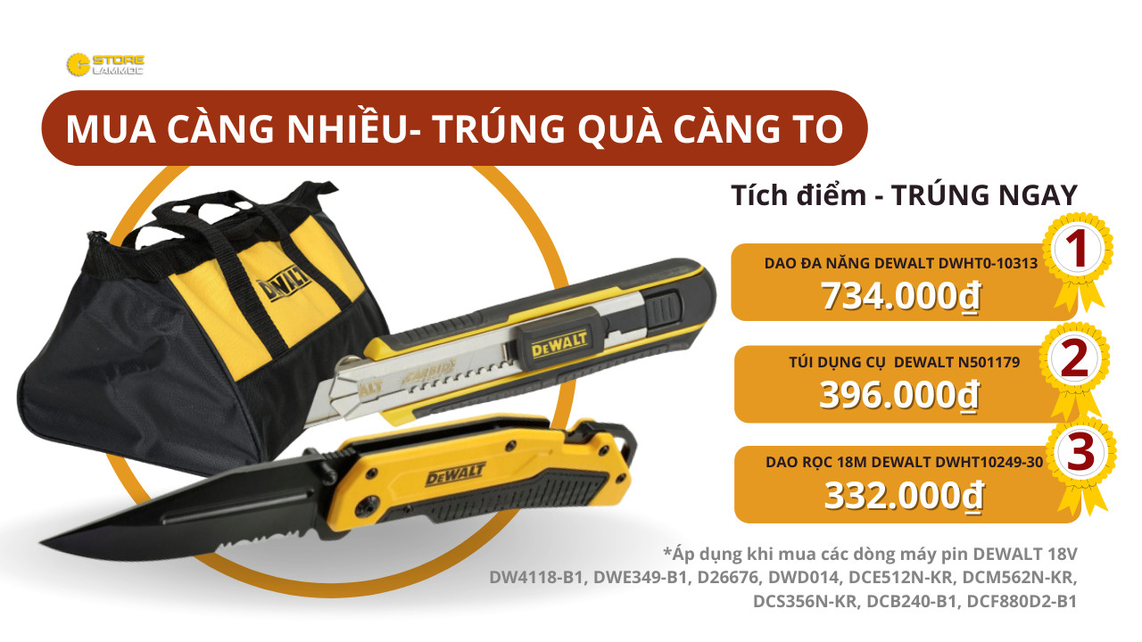 Mua càng nhiều trúng quà miễn phí tháng 03 ưu đãi