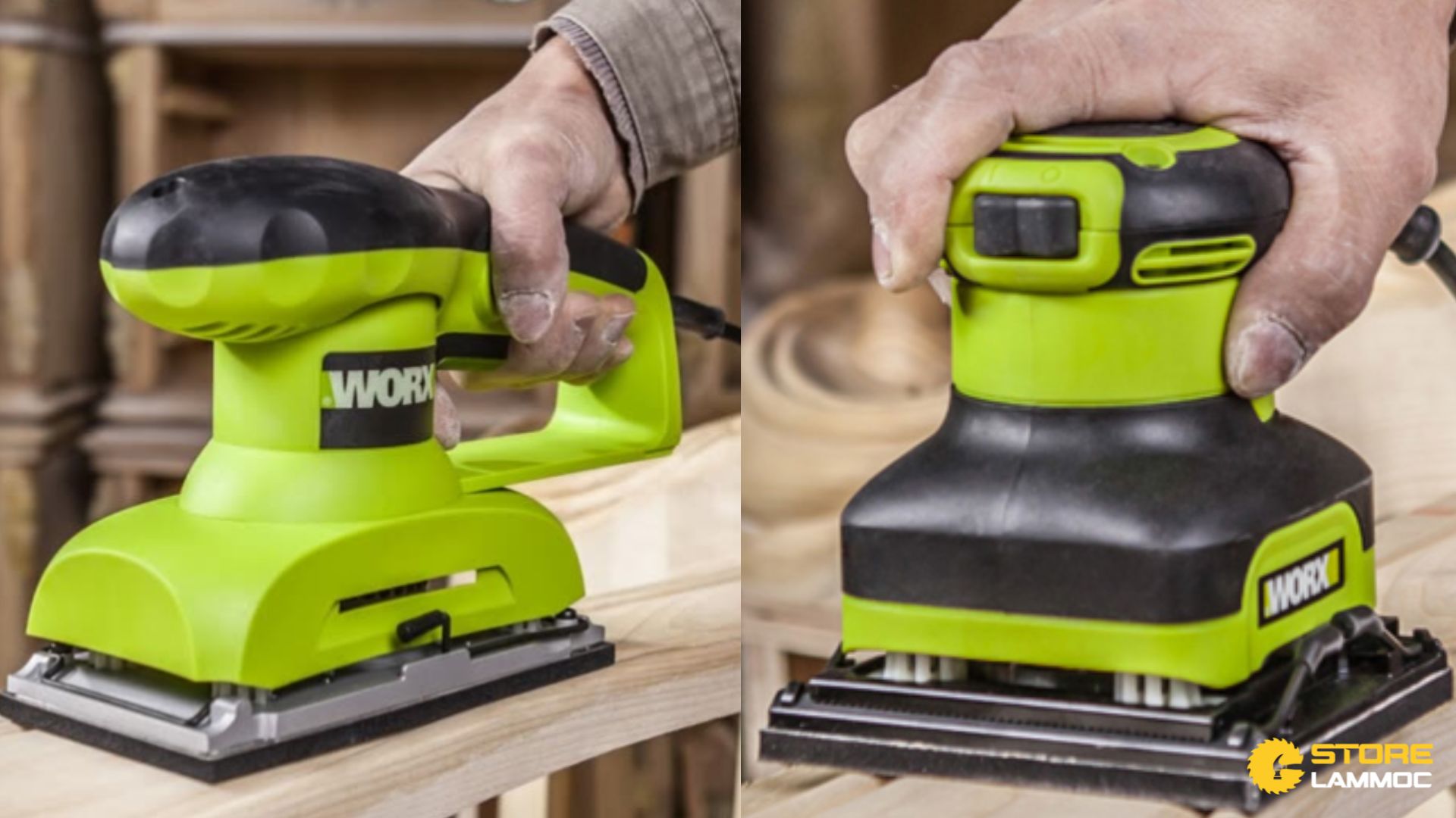 Giới Thiệu Về Máy Chà Nhám Worx
