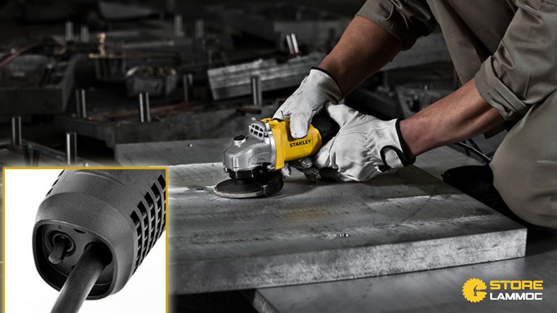 Giới thiệu về Máy Mài Góc Stanley