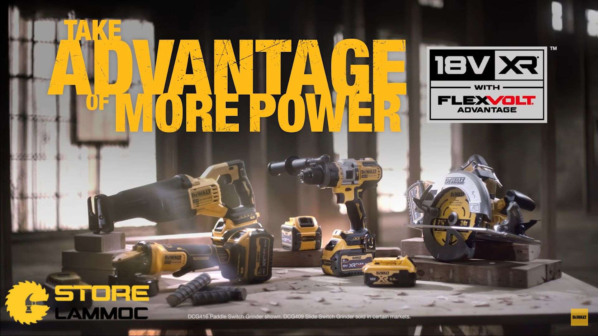 Hệ sinh thái pin Dewalt