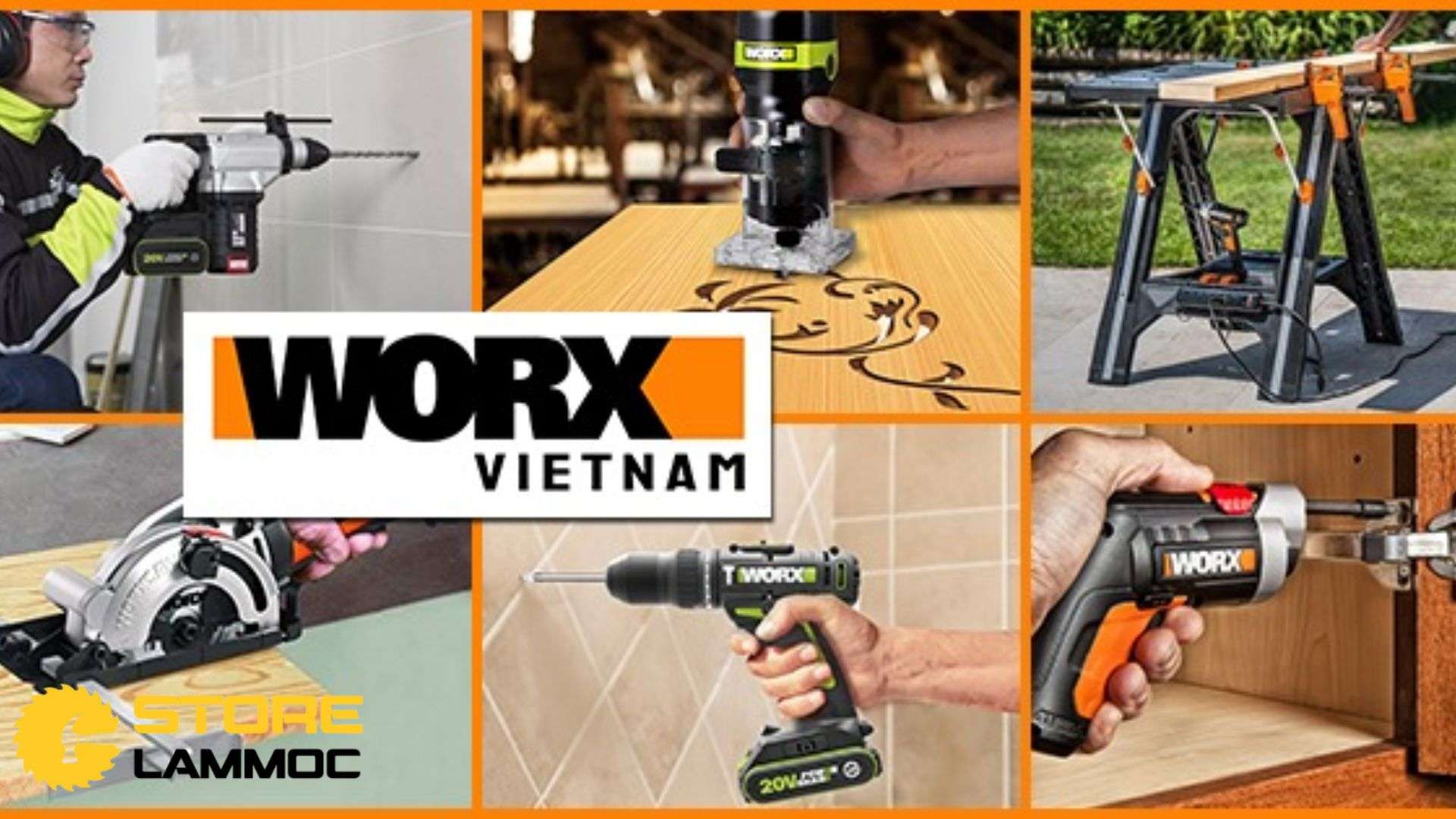 Hệ sinh thái pin Worx